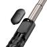 Mcdodo SS-1781 Adjustable Wireless Selfie Stick with Single Lamp,with 6 Adjustable Brightness Levels, up to 60-120 hours - Black